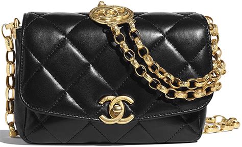 Chanel 2020 CC Quilted Coin Bag 